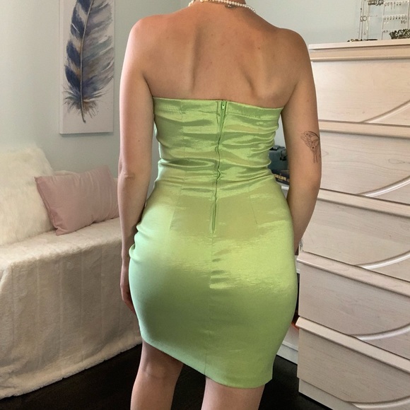 Ixia Vintage Green Mini dress - Picture 3 of 6